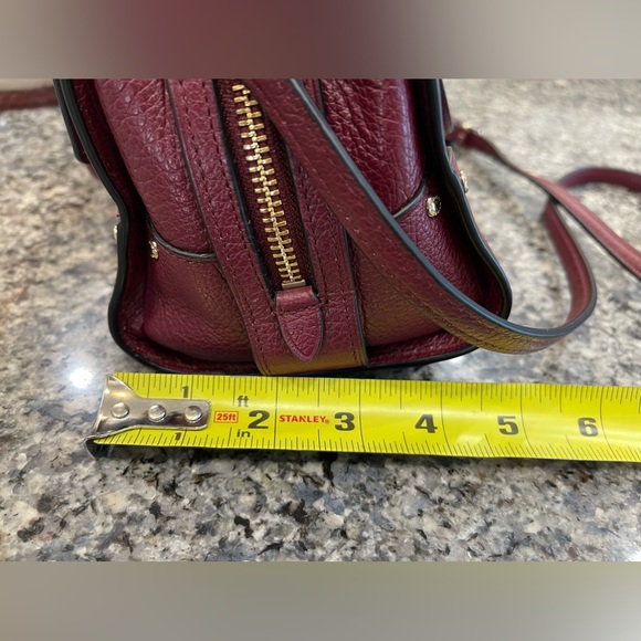 ⭐️Rare⭐️ Coach Willow Floral Mercer Satchel 24 in grain leather. Burgundy. New! - Picture 13 of 14